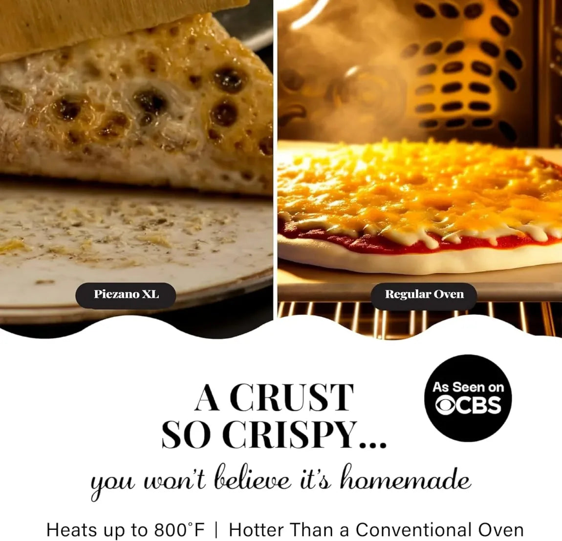 14 Inch Extra Large Crispy Crust Pizza Oven