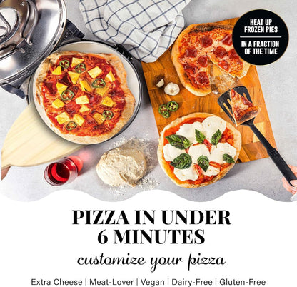 14 Inch Extra Large Crispy Crust Pizza Oven